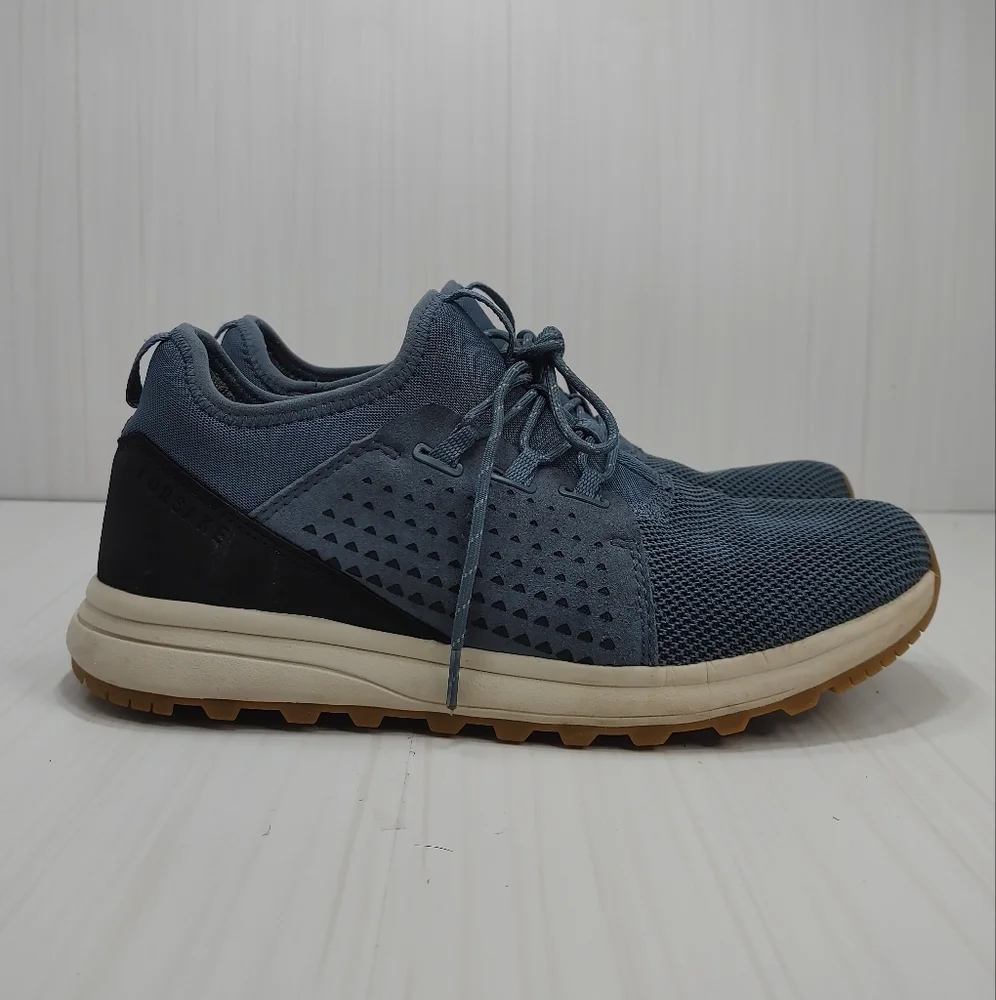 Forsake Meridian‎ Hiking Shoes Sneakers Azure Blue Lace Up Low Top US 9.5